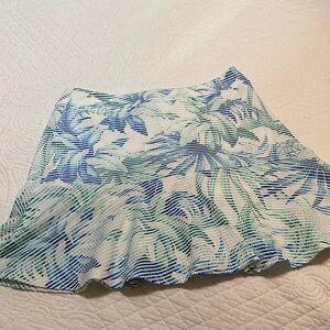 Tommy Bahama Blue and Green Island Zone Skort
